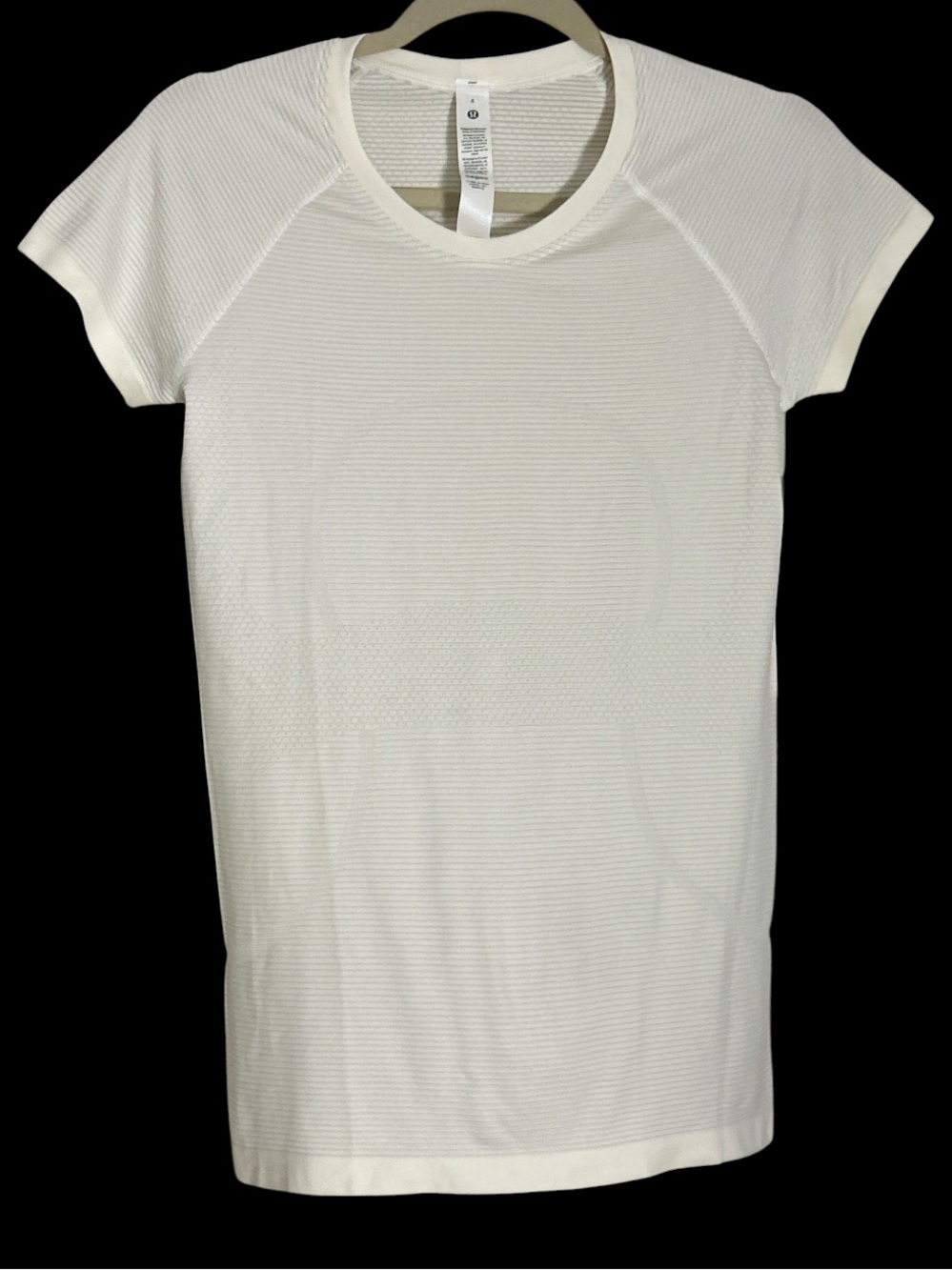 Lululemon Swiftly Tech Short Sleeve 2.0 White Size 6